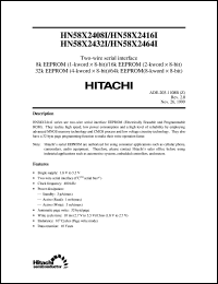 HN58X2432TI Datasheet