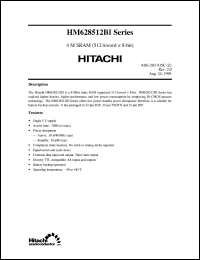 HM628512BLFPI-8 Datasheet