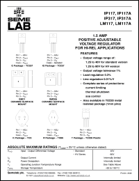 IP117HVR-DESC Datasheet