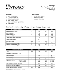 ATA30013 Datasheet