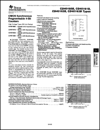 CD40161BF3A Datasheet