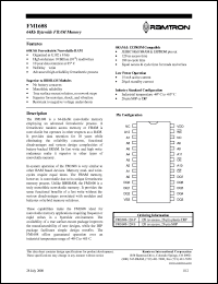 FM1608-120-P Datasheet