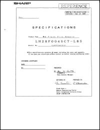 LH28F004SCHB-L85 Datasheet