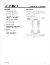 LH5164A Datasheet