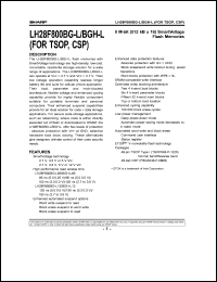 LH28F800BGR-TL12 Datasheet