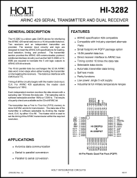 HI-3282PJT Datasheet