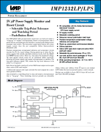 IMP1232LPSN Datasheet