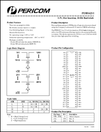 PI3B16245A Datasheet