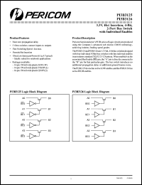 PI3B3253W Datasheet