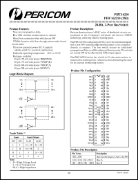 PI5C16244V Datasheet