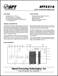 SPT5126CCQ Datasheet