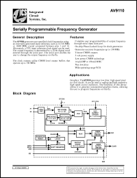 AV9110-01CS14 Datasheet