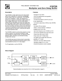 ICS570AIT Datasheet