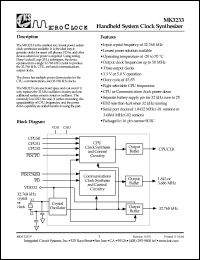 MK3713S Datasheet