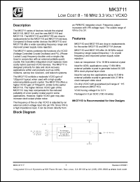 MK3711BTR Datasheet