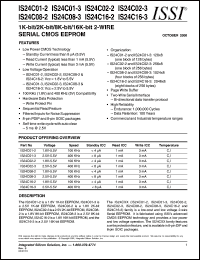 IS24C02-2GI Datasheet