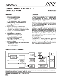 IS93C56-3G Datasheet