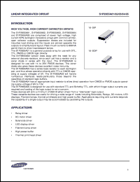 S5A1903X01-E0R0 Datasheet