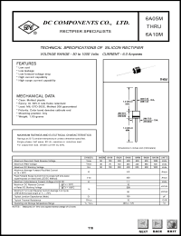 6A05M Datasheet