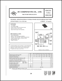 KBK25J Datasheet