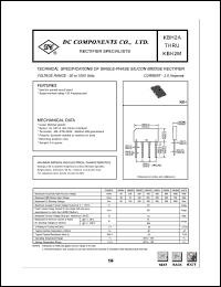 KBH2B Datasheet