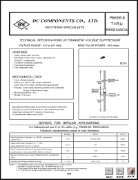 P6KE12 Datasheet