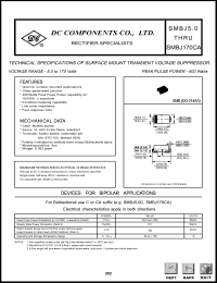 SMBJ20 Datasheet