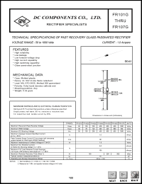 FR106G Datasheet