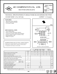 RS506 Datasheet