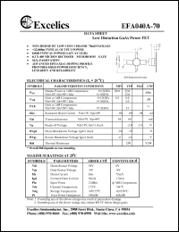 EFA040A-70 Datasheet