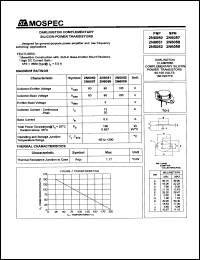 2N6051 Datasheet