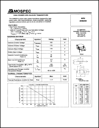 2N6259 Datasheet