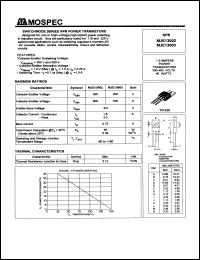 MJE13003 Datasheet