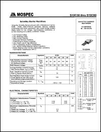 S10C60 Datasheet