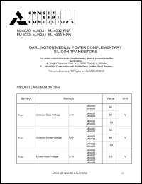 MJ4032 Datasheet