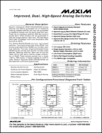 DG441CY Datasheet