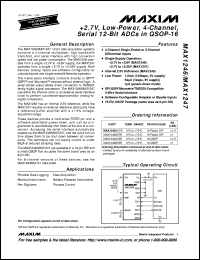 MAX125BCAX Datasheet