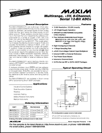 MAX1296AEEG Datasheet