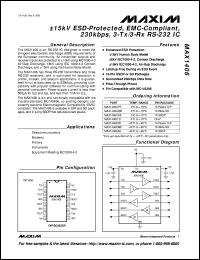 MAX144BCUA Datasheet