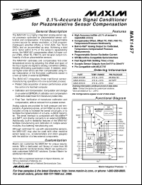 MAX1460CCM Datasheet