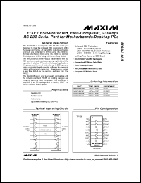 MAX325ESA Datasheet