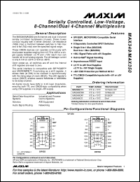 MAX365CPE Datasheet