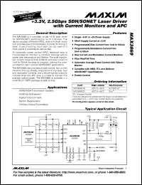 MAX394EPP Datasheet