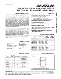 MAX408ACPA Datasheet