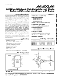 MAX457EJA Datasheet