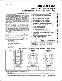 MAX4562CEE Datasheet