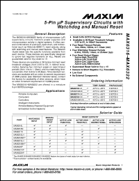 MAX6331TUR-T Datasheet