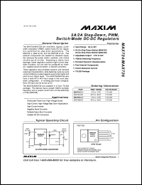 MAX7414CUA Datasheet