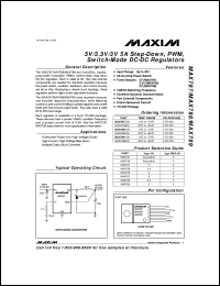 MAX803LEXR-T10 Datasheet