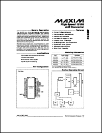 MX7543BQ Datasheet